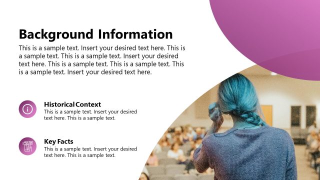 Background Slide – Seminar PPT Slides