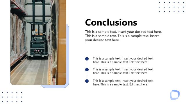 Inventory Management Template Conclusion Slide