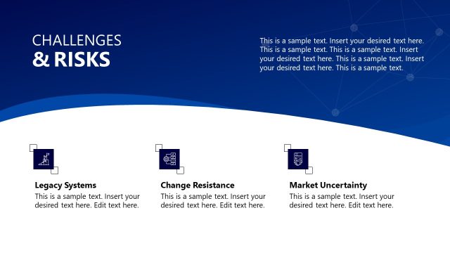 Challenges & Risks Presentation Slide