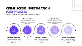 Forensic Science Template Presentation Slide 