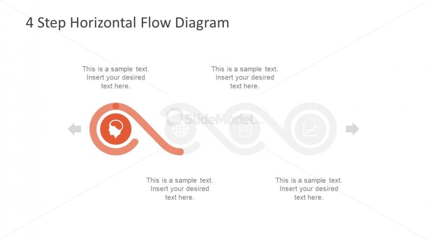 Diagram Design of Horizontal Timeline