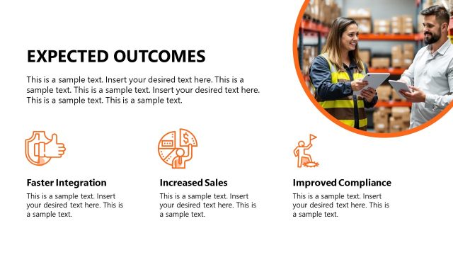 Expected Outcomes Template Slide