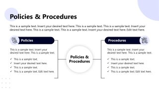 Procedures Handbook Template Slide 