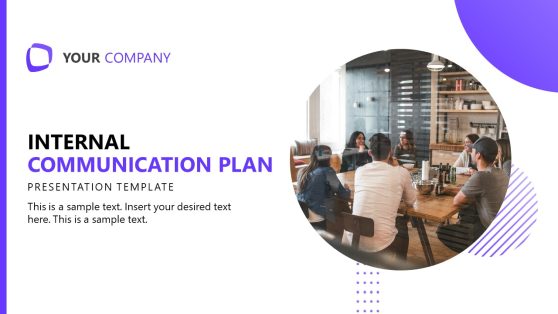 Internal Communication Plan PowerPoint Template