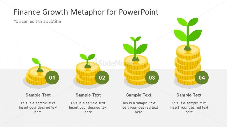 Bar Chart Diagram of Gold Coin Bars