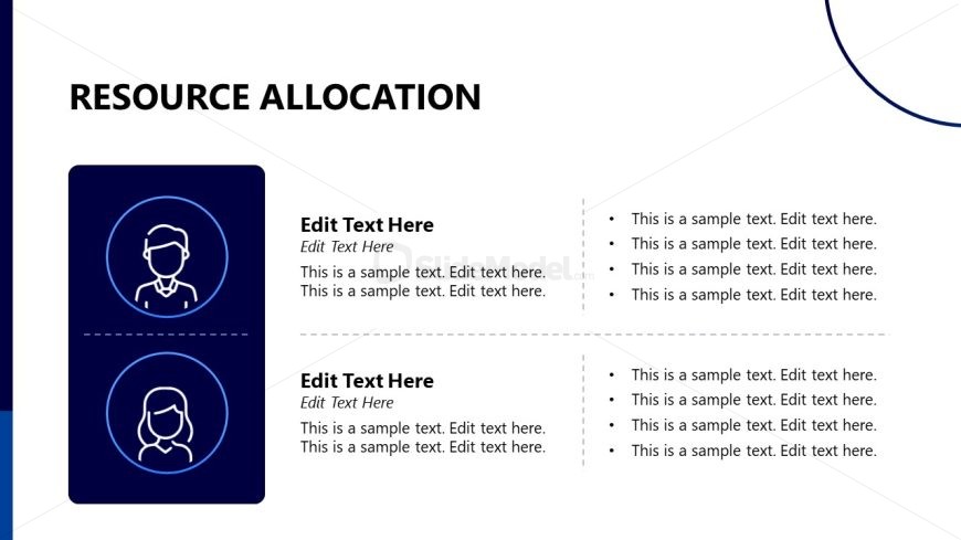 Project Status Slide PPT Template