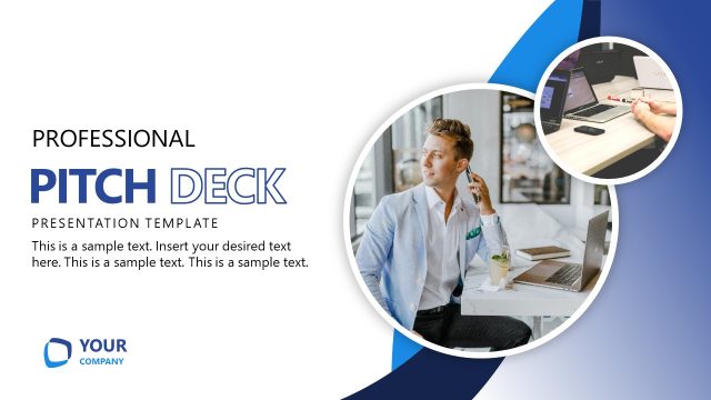 Professional Pitch Deck PowerPoint Template