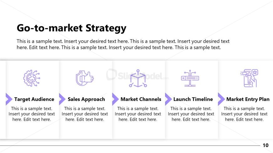 Tech Startup Business Development PPT Template Slide
