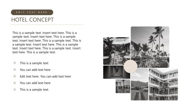 Hotel Concept Slide – Hotel Business Proposal Template