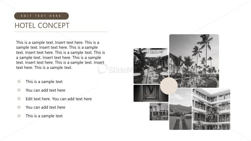 Hotel Business Proposal Template Slide