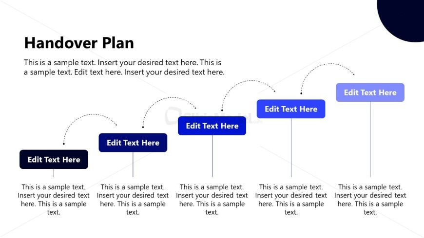 Client Transition Plan Slide for PowerPoint