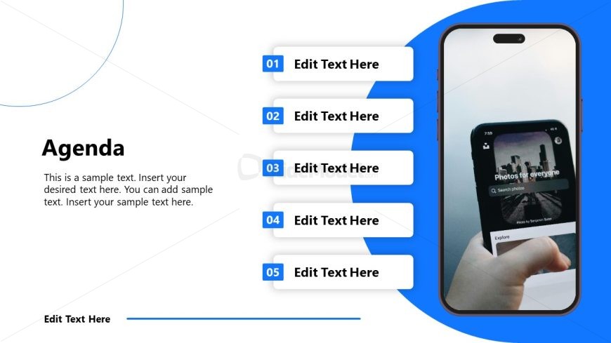 SaaS Business Overview Presentation Template