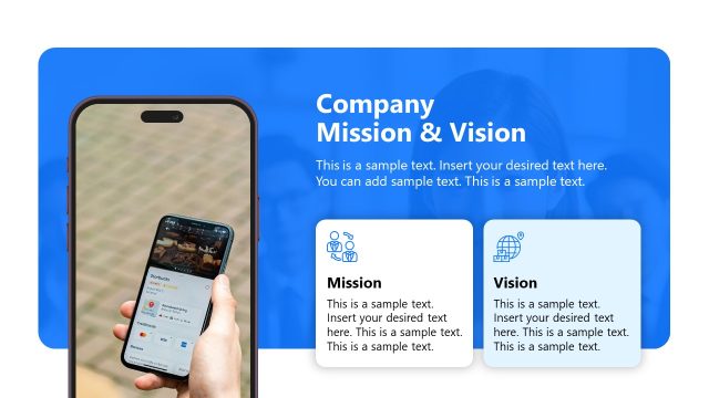 Company Mission & Vision – SaaS Business Overview Template