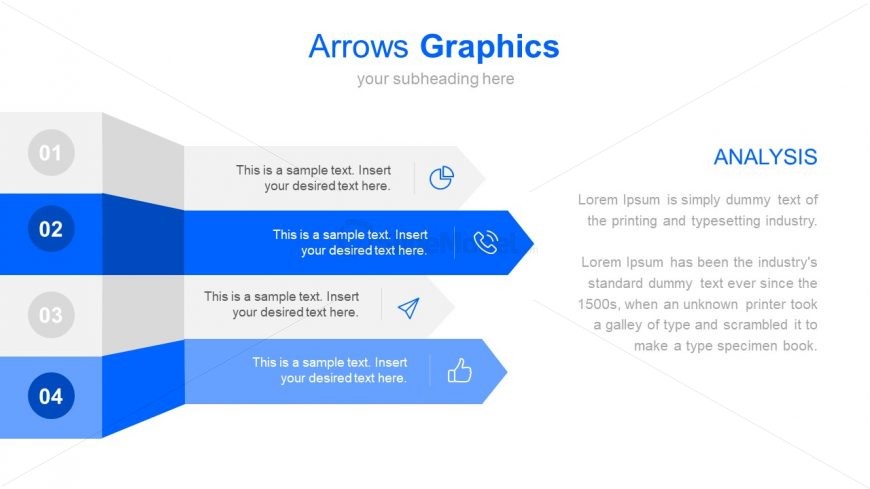 Arrow Design Clean Business Presentation 