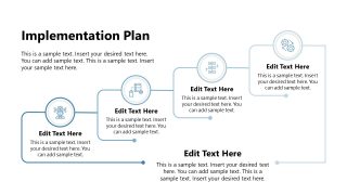 Editable Business Strategy Plan Template Slide 