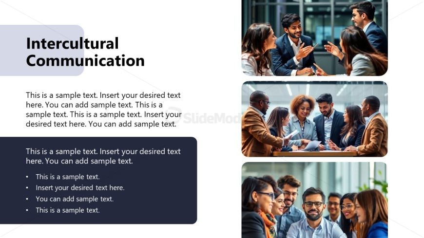 Cross-cultural Management PPT Slide Template