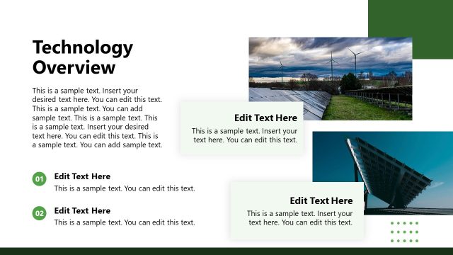 Technology Overview Infographics Slide