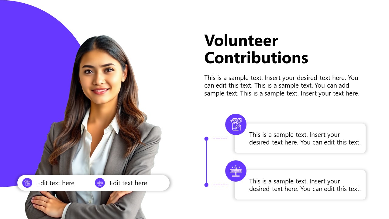 Nonprofit Annual Report PPT Template for Presentation