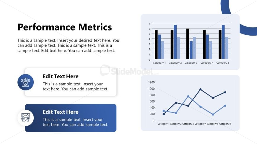 Column & Line Chart Data Presentation Slide