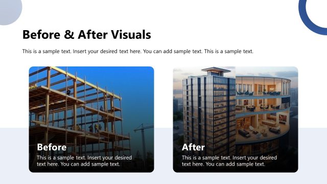 Before & After Visuals PowerPoint Template