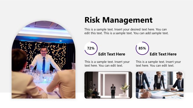 Risk Management Template Slide