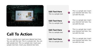 CAll to Action Slide - Event Brief Template 