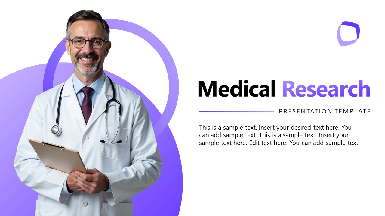 Medical Research Presentation Template