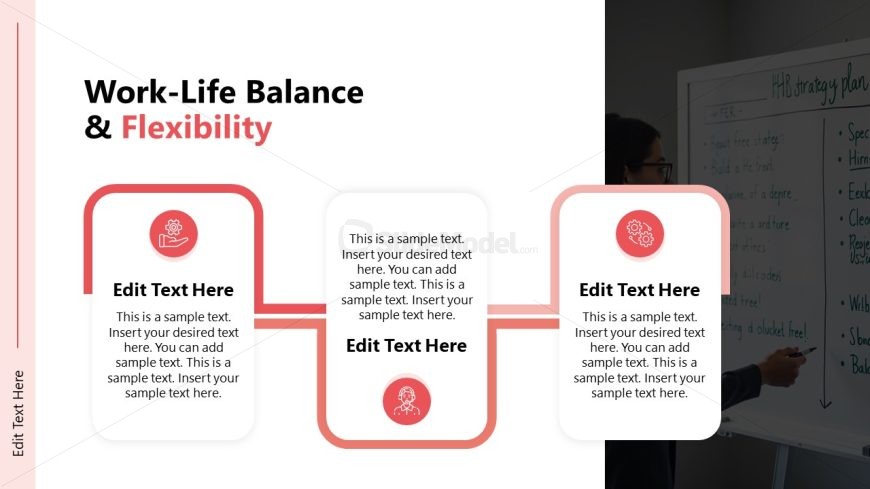 Creative Slide for HR Retention Strategy Template