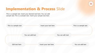 Simple Timeline Slide - Business Success Story Template 