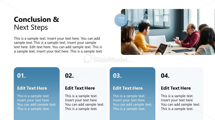Editable Implementation Plan Layout for Presentation
