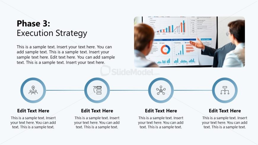Step by Step Implementation Plan Slide Template