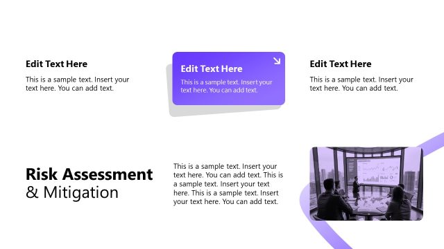 Slide for Risk Assessment and Mitigation Presentation Template