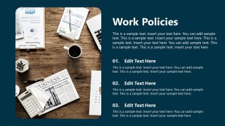 Internship Overview Template for Presentation 