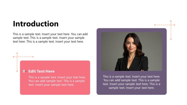 Introduction Slide – Internship Exit Interview PPT Template