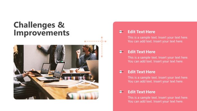 Challenges & Improvemnets Slide for Presentation