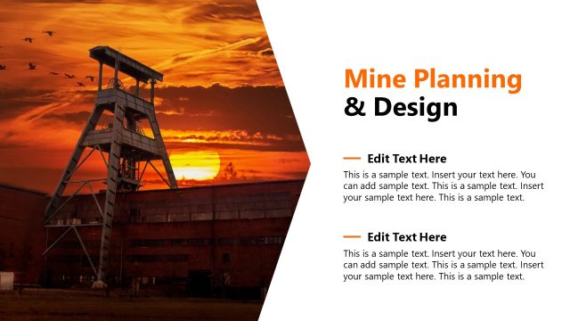 Editable Planning & Design Information Slide