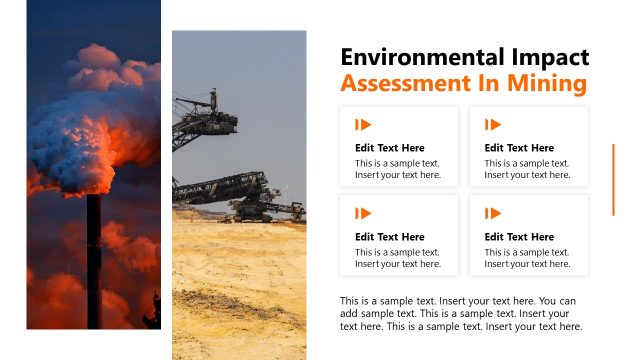 Environmental Impact Slide – Mining Industry Template