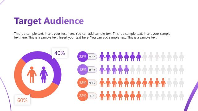 Target Audience with Human Icons