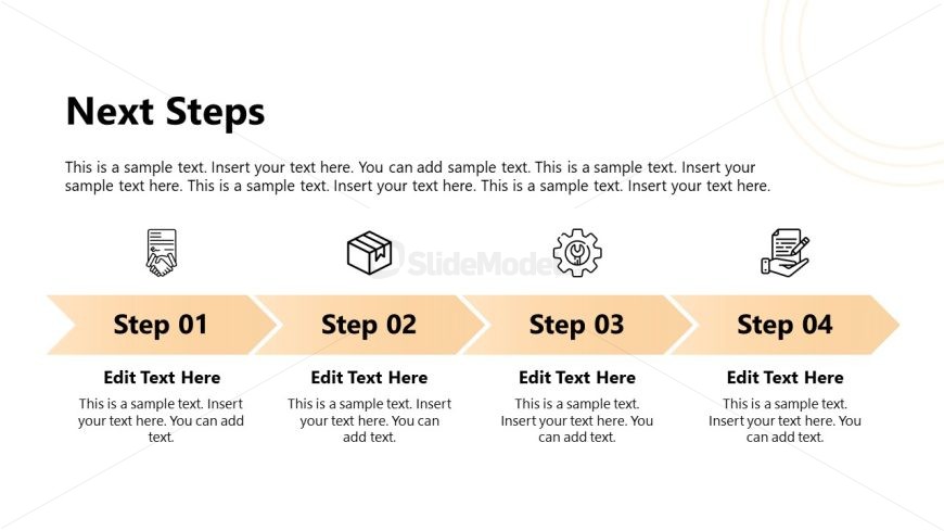 Customizable Customer Onboarding Template Layout