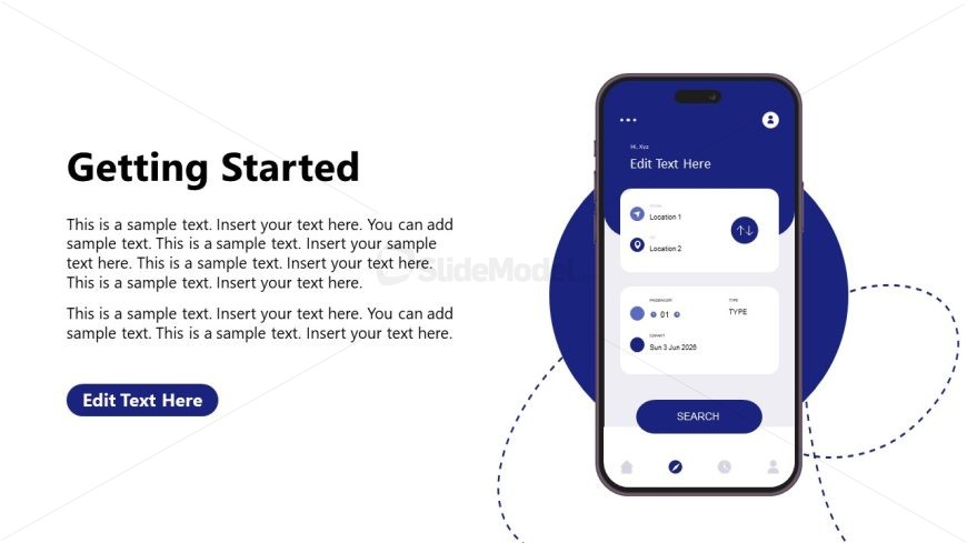 Product Training Template Slide