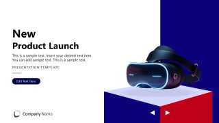 Customizable New Product Launch PPT Template