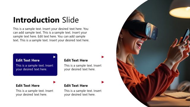 Introduction Slide – New Product Launch Presentation Template