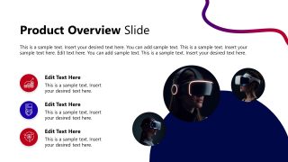 New Product Launch Template Slide 