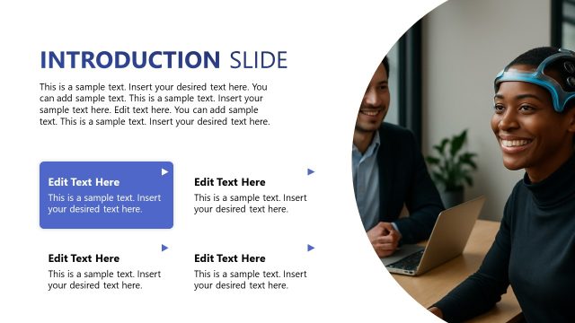 Customizable Introduction Slide – Innovative Product Launch Deck