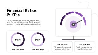 Financial Report Slide PPT Template 