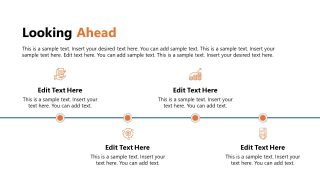 Year in Review Template Slide for Future Plans 