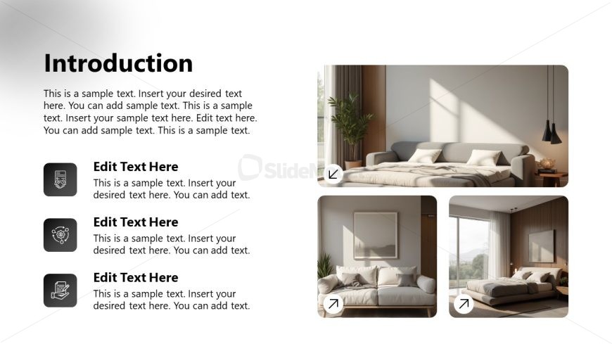 Product Catalog Slide for Introduction