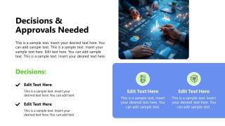Project Status Update Slide PPT Template 