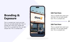 Template Slide for Corporate Sponsorship Branding Presentation