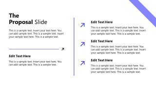 PPT Text Boxes Slide for Corporate Sponsorship Presentation